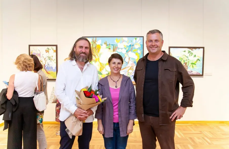 В Нижегородском художественном музее открылась первая персональная выставка художника Владислава Разгулина